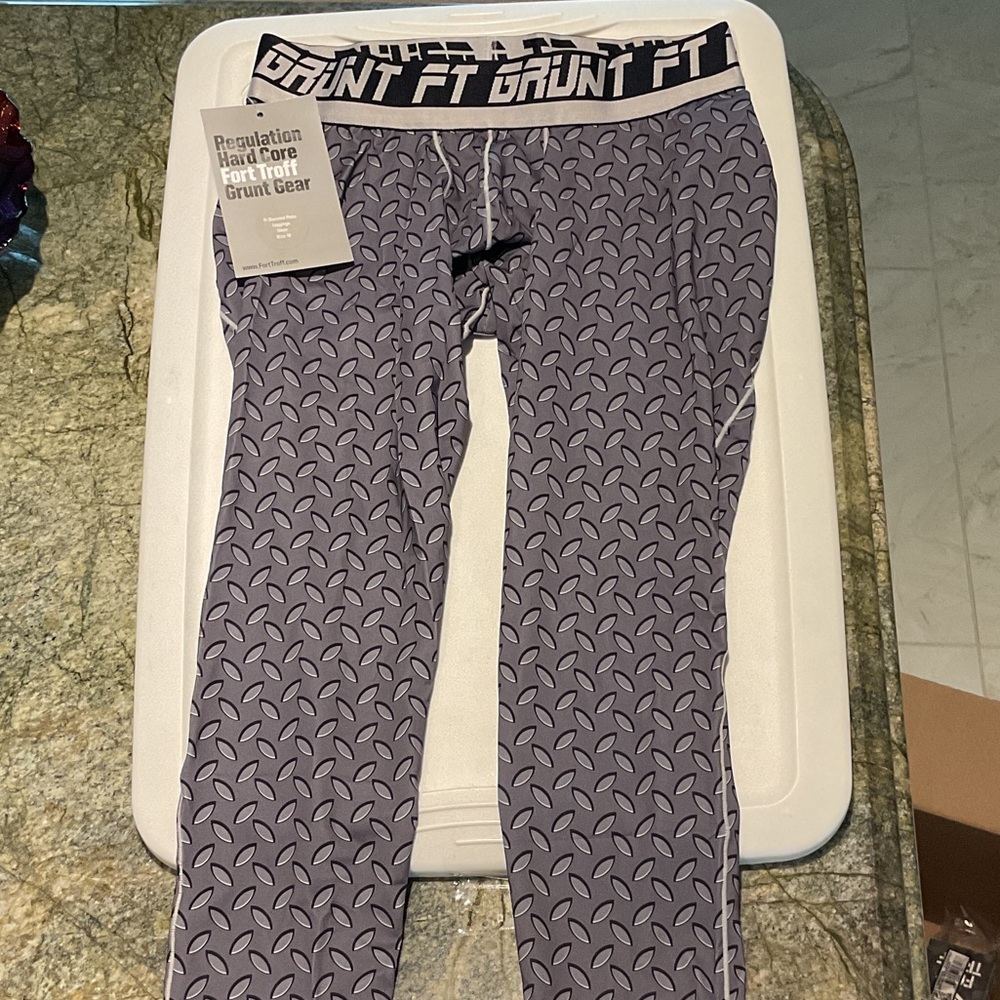 Grunt Fit Patterned Leggings by Ft Troff